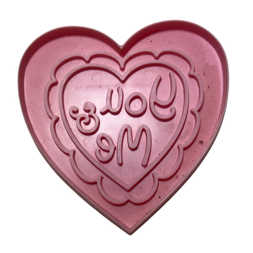 Precious Moments Pink Heart Cookie Cutter